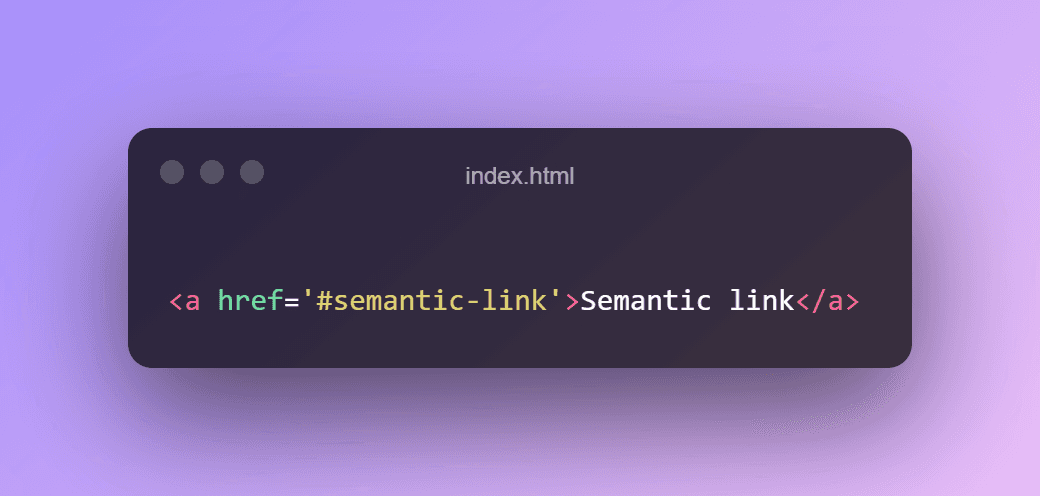 Semantics matters
