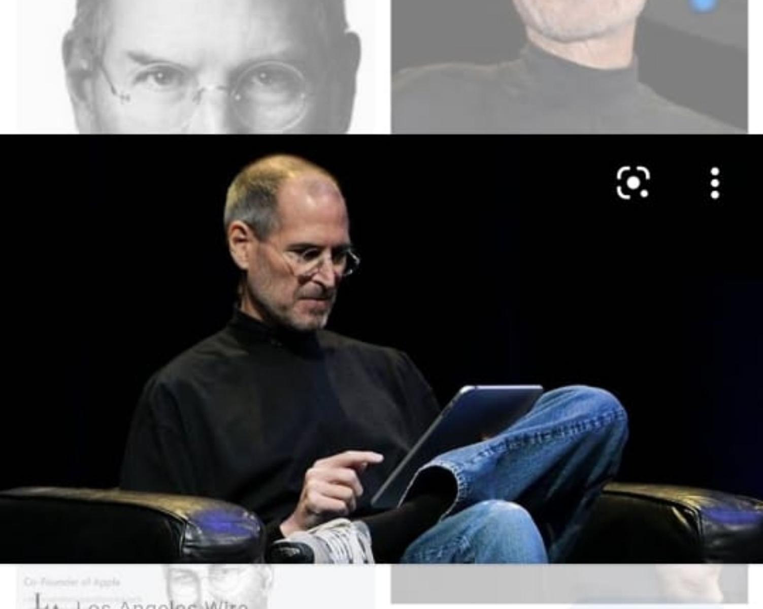 STEVE JOBS.