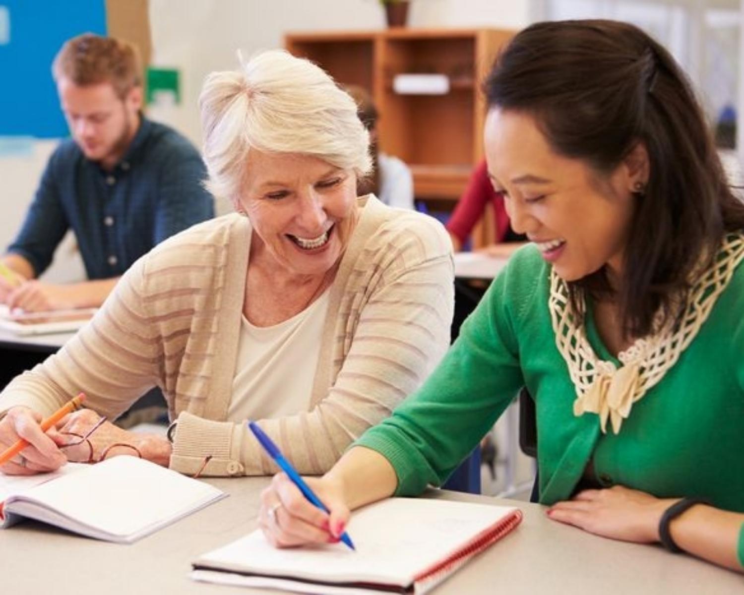 7. Teach a new skill to someone else