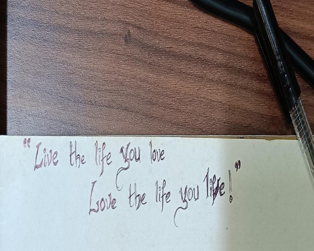 Live it..Love it