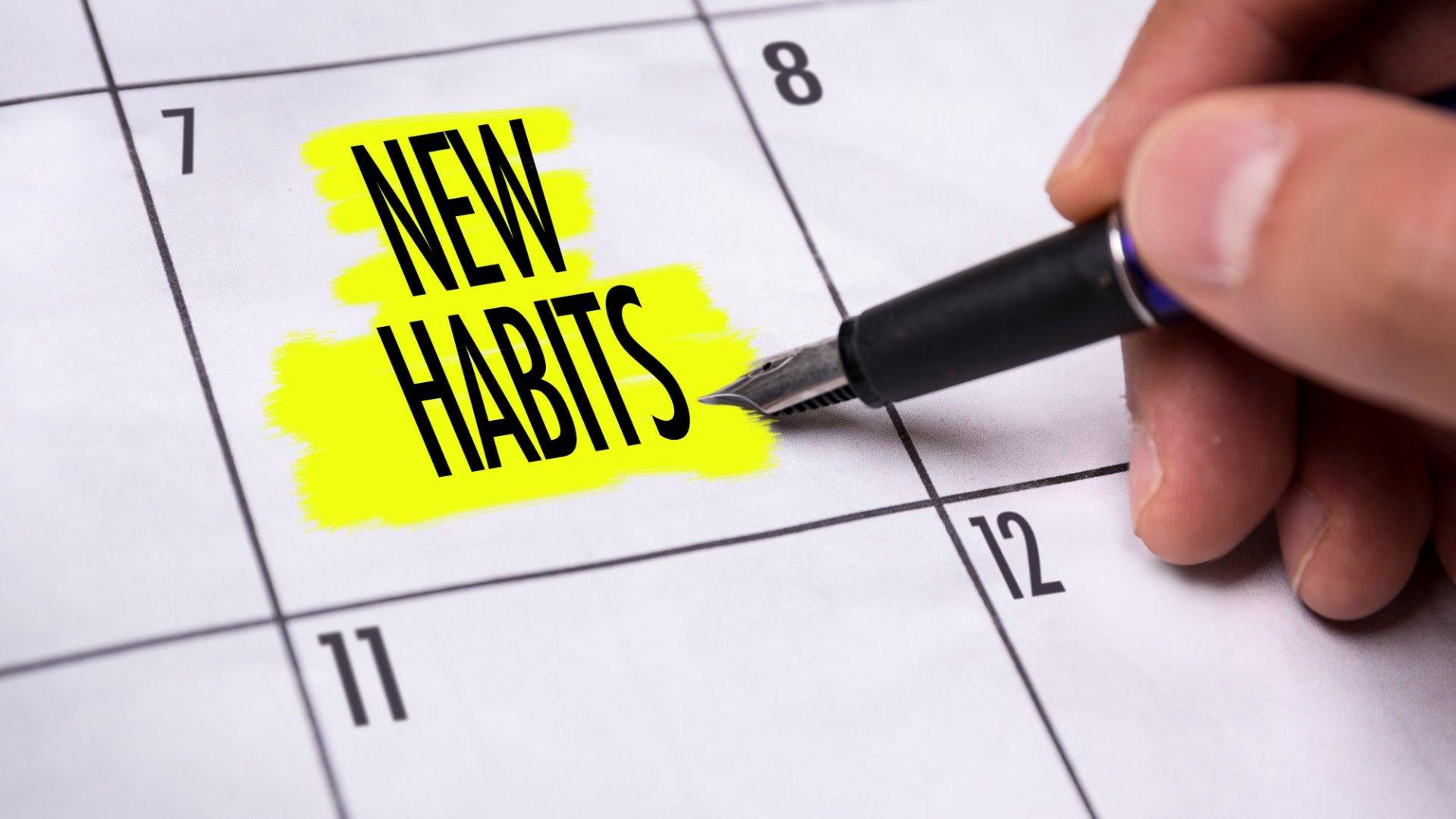 Creating Your New Habits