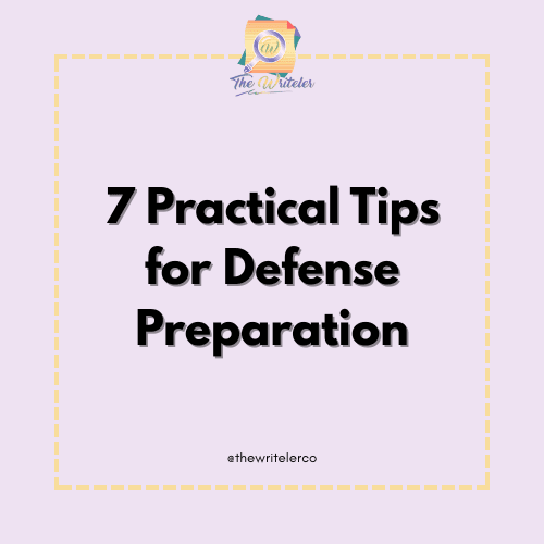 7 Practical Preparations for Defense