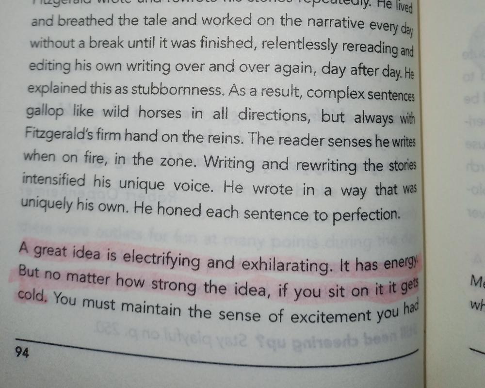 Quickly Acting On Your Ideas