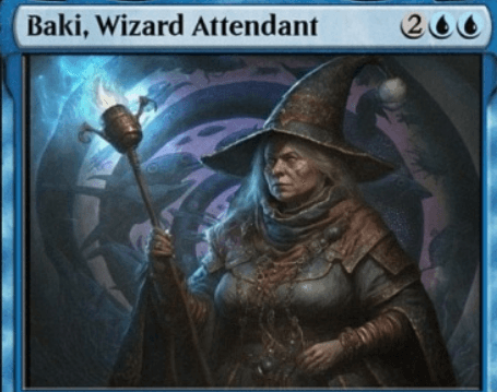 BAKI, WIZARD ATTENDANT,
