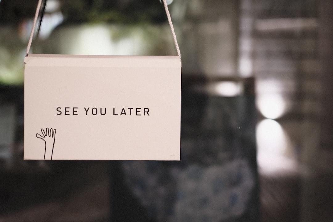 Before you Go