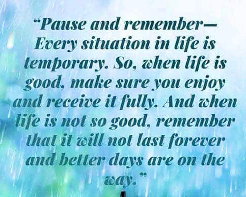 HAVE YOU EVER SAVORED THE BEAUTY OF LIFE? 