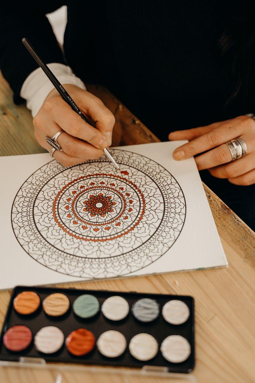 The Art of Creating Sand Mandalas