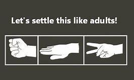 Fighting like grown-ups