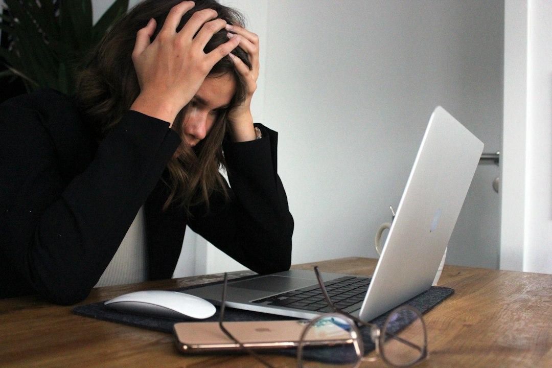 Stressing out because of bad habits