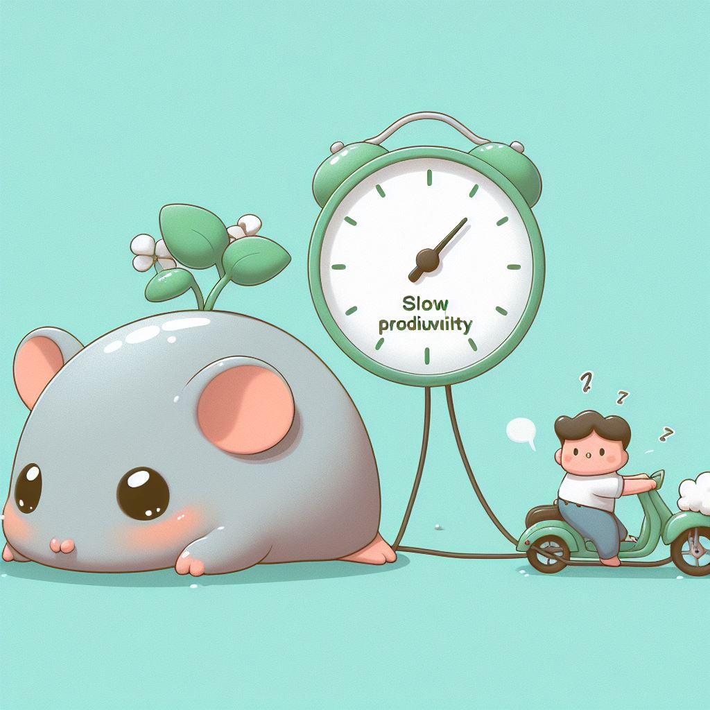 Benefits of slow productivity
