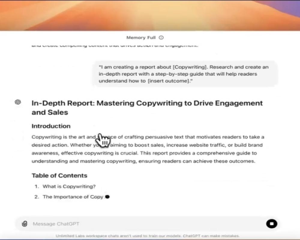Turn ChatGPT Into Your Intern