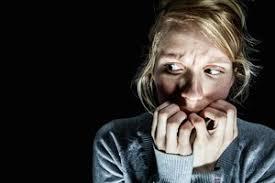 A person with phobia: