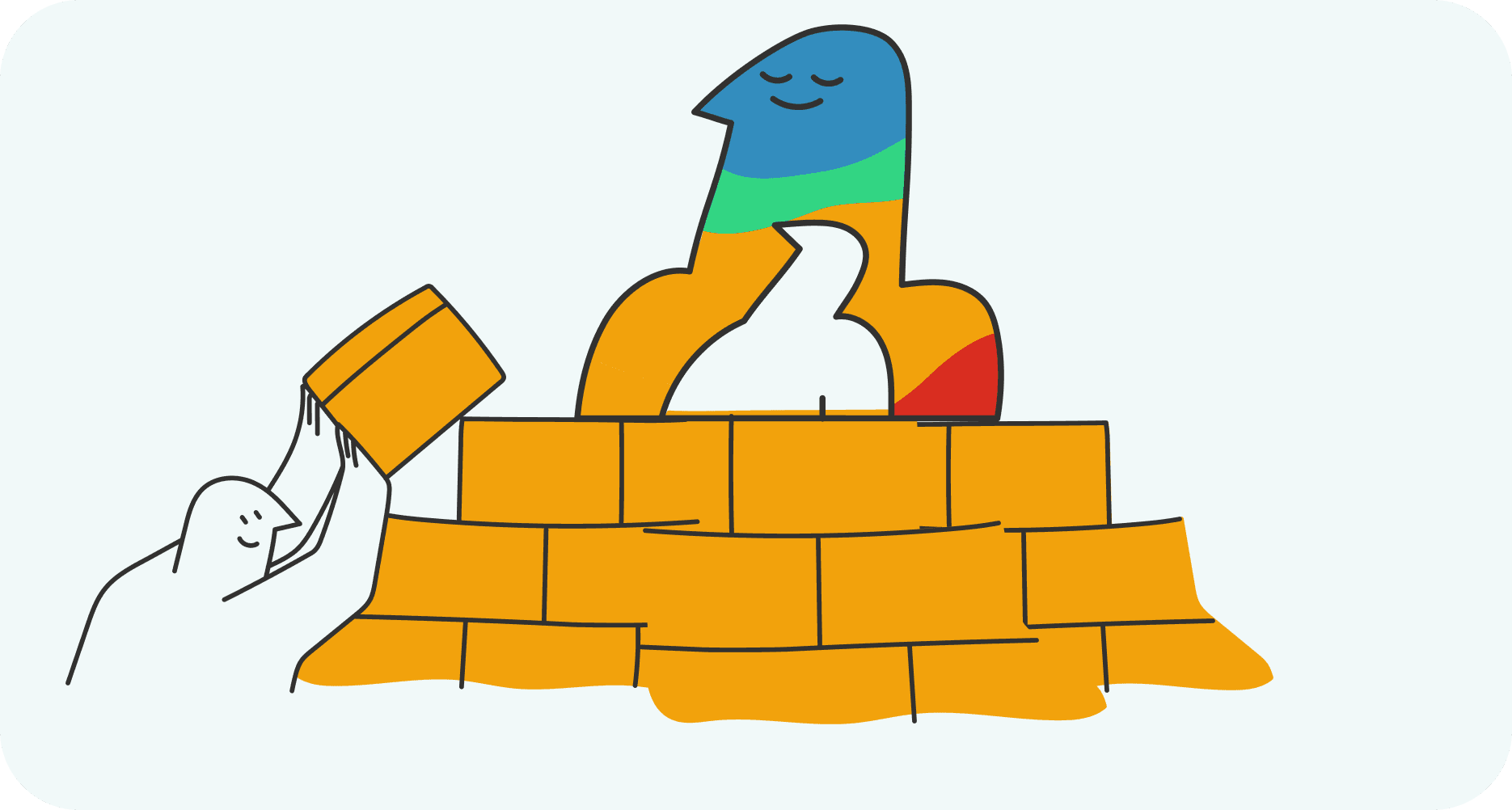 Benefits of Bite-Sized Learning Illustration with Stashy